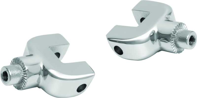 Kuryakyn Splined Passenger Peg Adapter Indian Chrome - 8928 For Indian 2015-2024