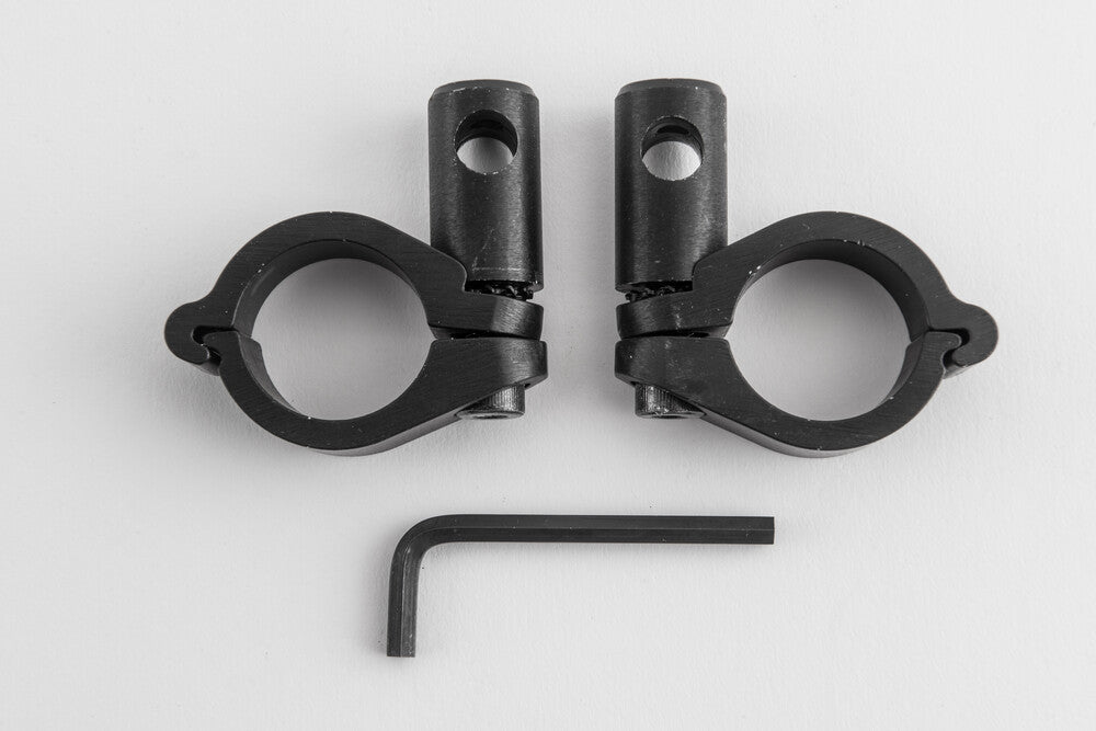 Slipstreamer 1.25" Clamp Kit - S-1.25-C For Harley Dyna / Fat / Softail 2007-2010 | Yamaha Roadliner 2006-2010 | Victory Hammer 2005-2012