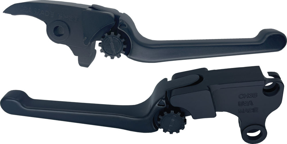 Psr 581-8984 12-00667-22 ANTHEM LEVER SET BLACK CVO FLHX/FLTR23-24 FLHX/FLTR24