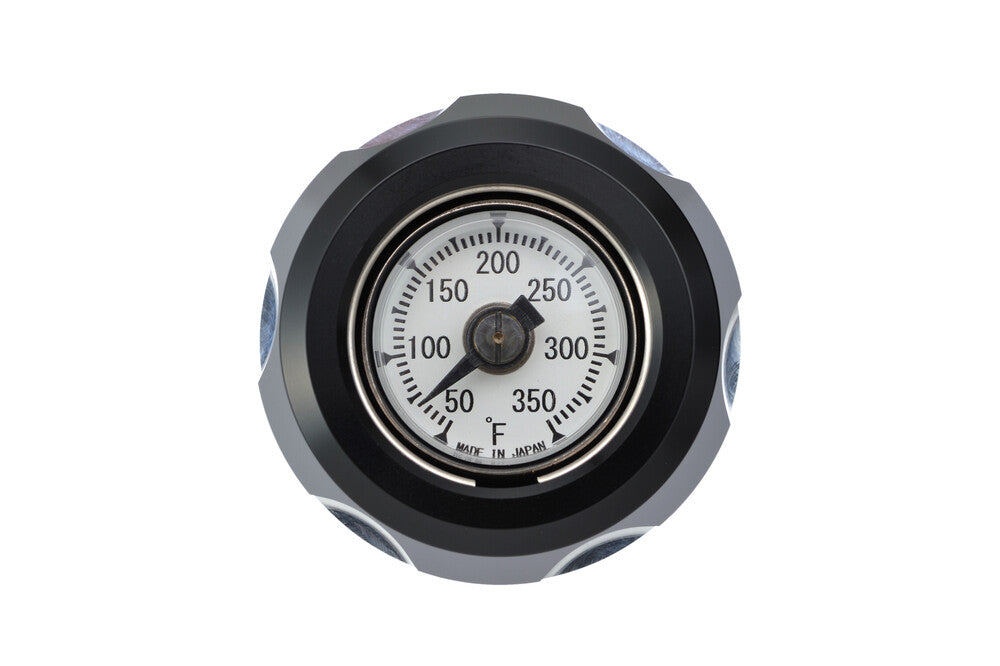 Harddrive OIL Temp DIP Stick M8 Black AND Machined - 88252 For Harley Touring 2017-2019