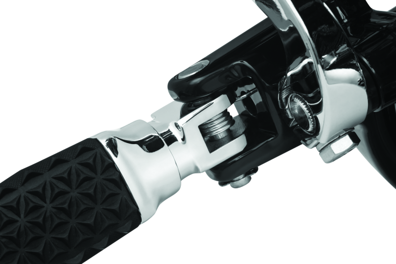 Kuryakyn Spline Driver Peg Adaptor Chrome - 8945 For Harley Softail 2018-2021