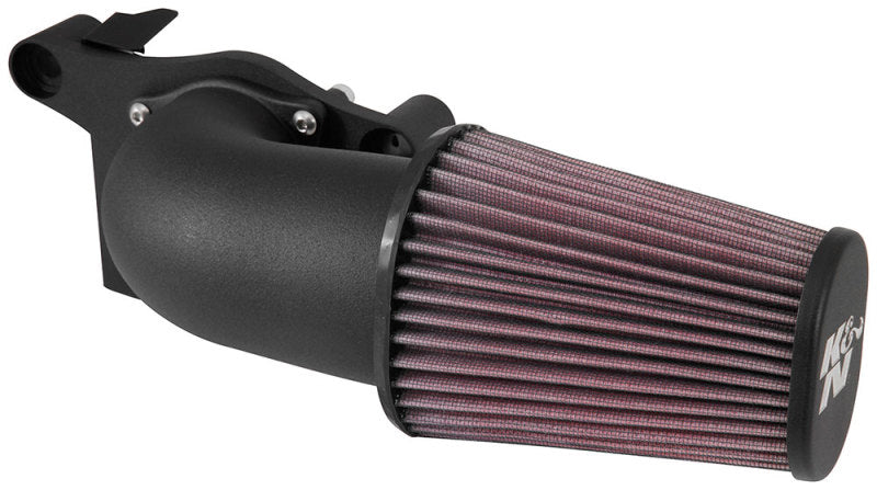 K & N Engineering 2017 Harley-Davidson H D Touring Models Aircharger Performance Intake Black - 63-1138 For Harley Motorcycles 2017-2023