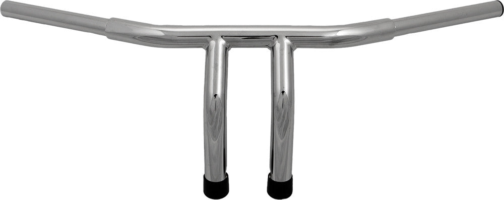 Harddrive 1.25" FAT Tiller-Bar 8" Rise Chrome - 21-202 For Harley Motorcycles 1982-2017