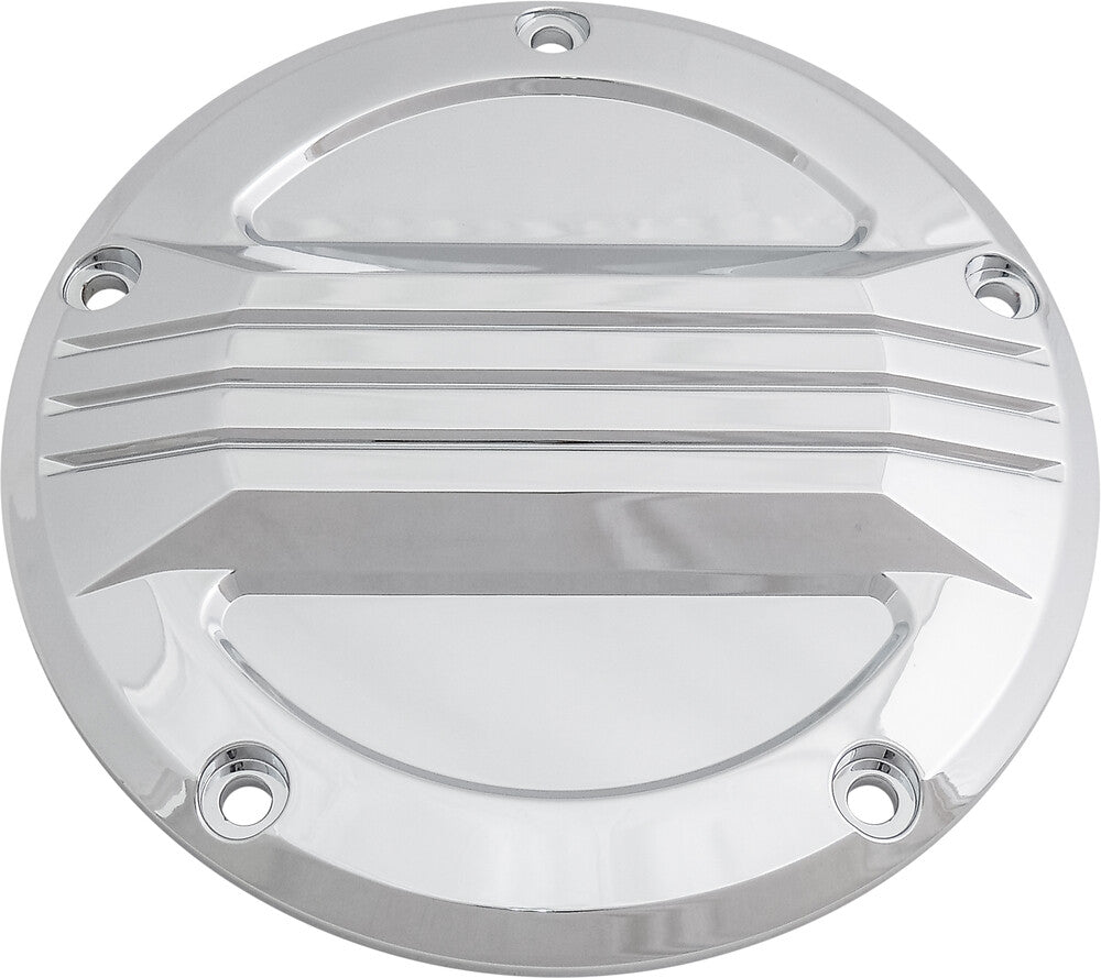 Harddrive Custom Derby Cover Chrome Twin Cams - B-38-1 For Harley Motorcycles 1999-2017