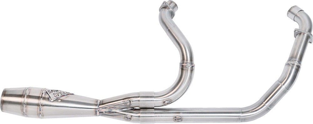 Sawicki Indian Shorty Cannon Chief Brushed SS For Indian 2015-2020