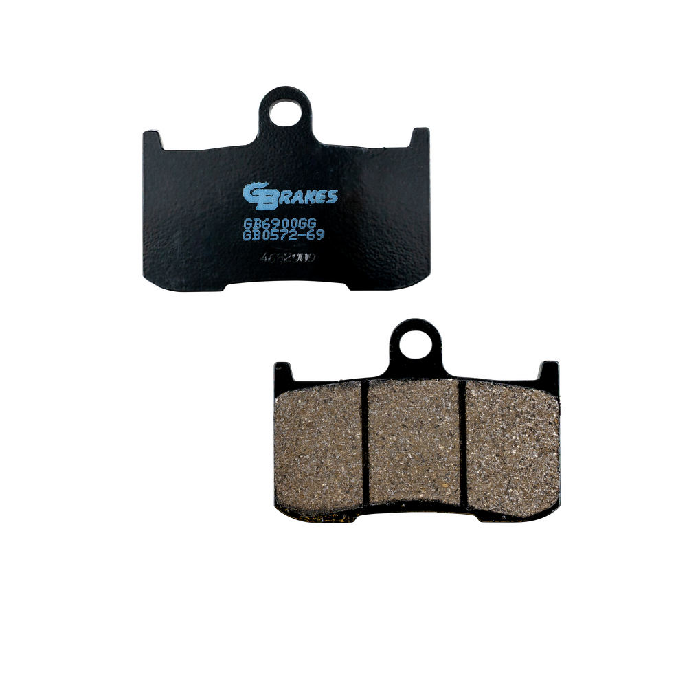 Gbrakes 17-57269 GB0572-69 BRAKE PADS SEMI METALLIC