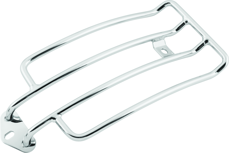 Biker's Choice Bikers Choice Chrome Luggage Rack With Solo Seat - 489914 For Harley Dyna 2006-2017