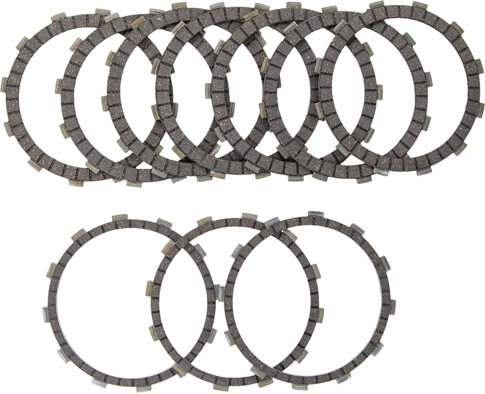 Harddrive Organic Clutch Friction Plates SET - HD7007 For Harley Tri / Electra Glide / Touring / Softail 2014-2017