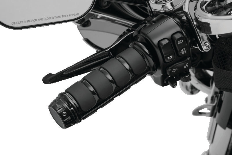 Kuryakyn 6781 ISO Grips For Heated Grips Black