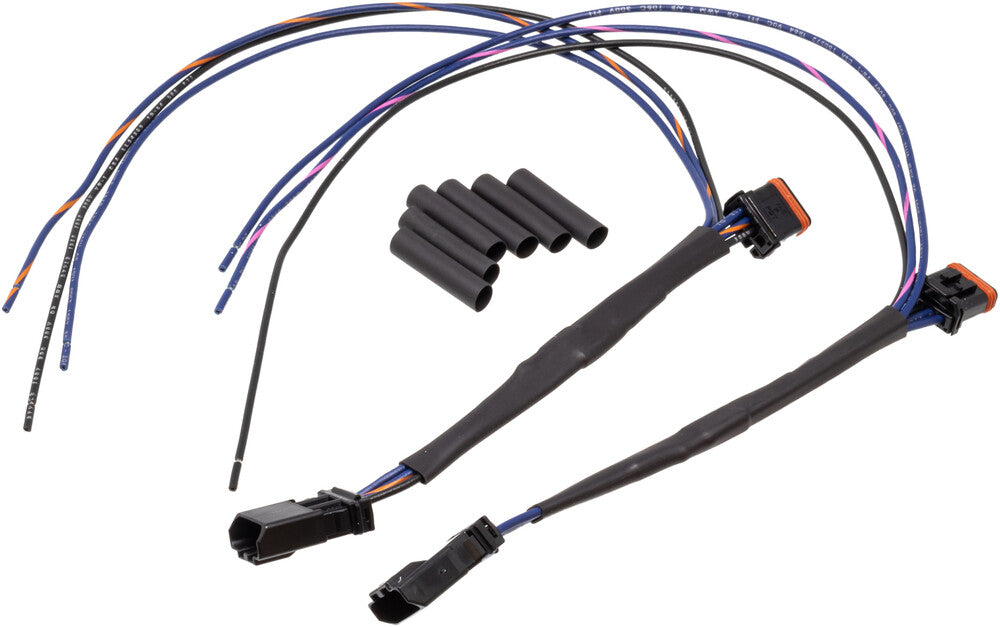 Namz Custom Cycle Front Turn Signal TAP Harness Flst Flhr Fltr Flhx - N-FTTH-01 For Harley Motorcycles 2014-2021
