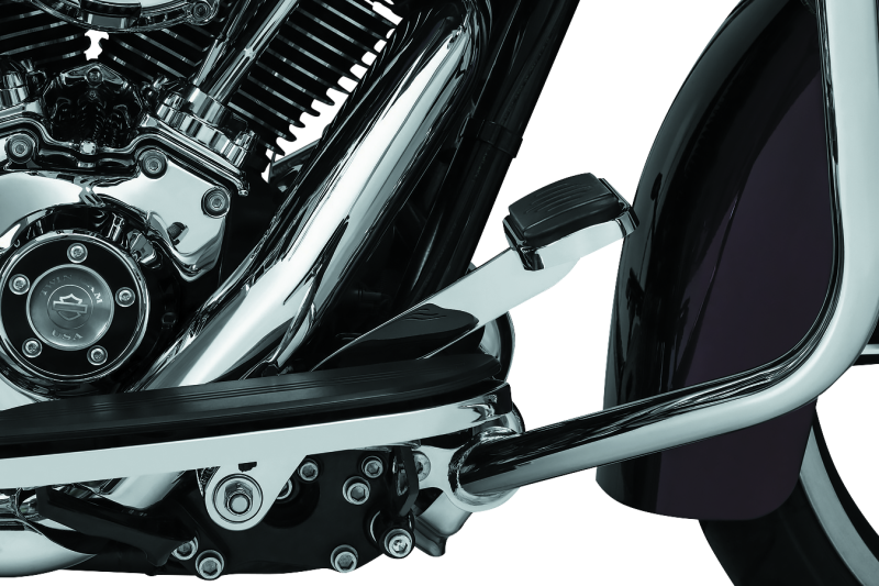 Kuryakyn 9670 Extended Brake Pedal 14 And Up Touring W/o Fairings Chrome