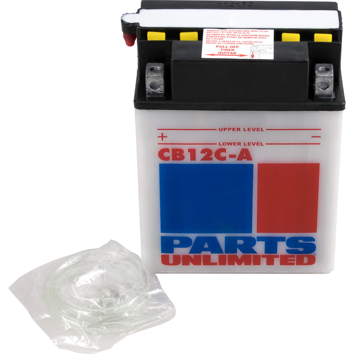PARTS UNLIMITED RCB12CA Heavy-Duty Battery Battery - YB12C-A