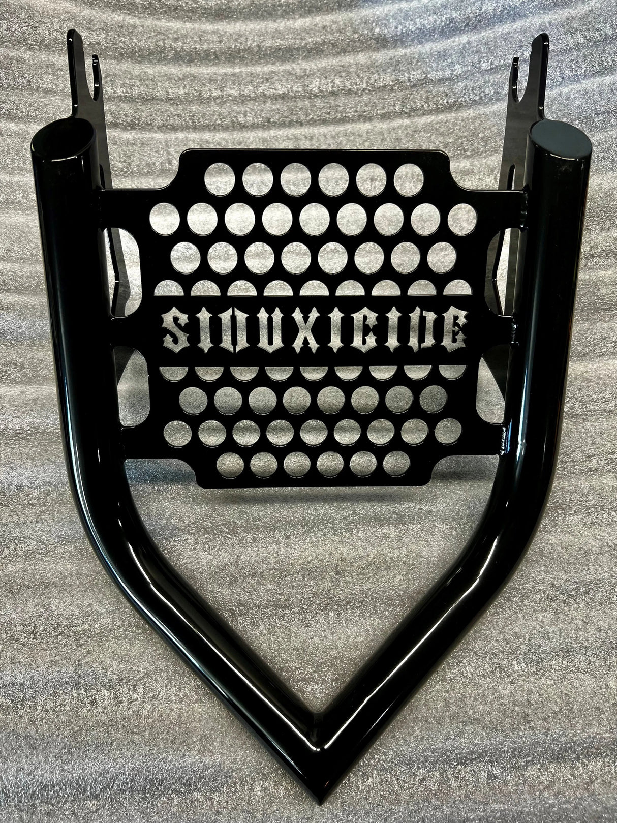 Siouxicide Choppers Touring Luggage Rack No.1, Chrome For Harley Touring 2009-2026