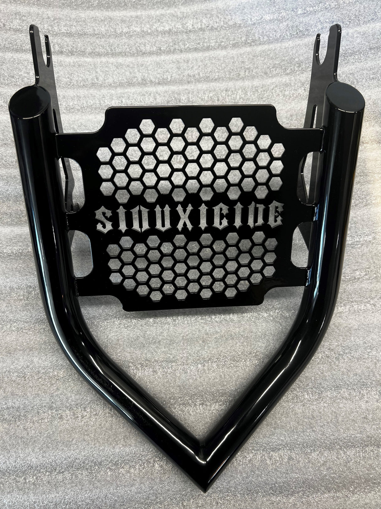 Siouxicide Choppers Indian Luggage Rack - Chopper, Satin Black