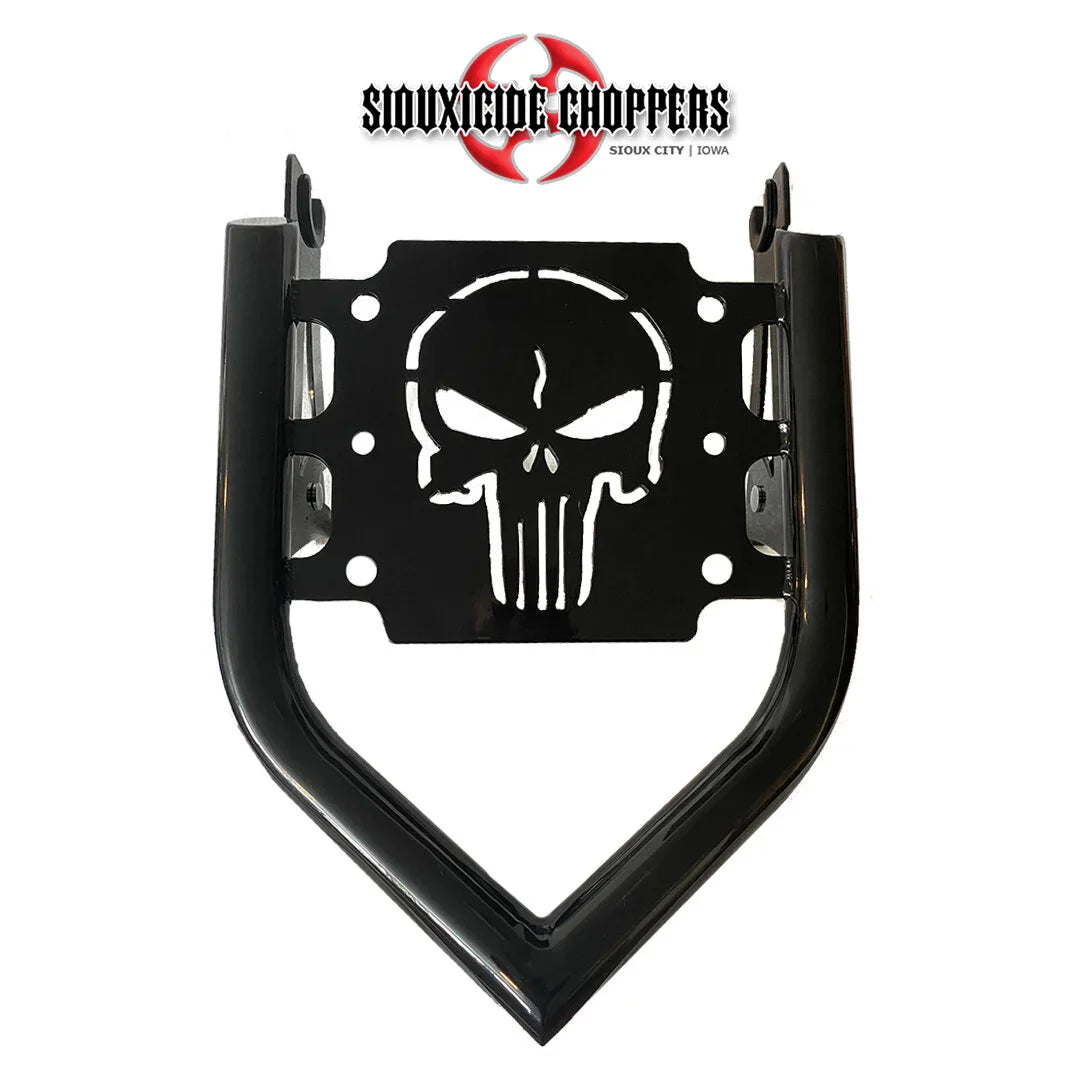 Siouxicide Choppers Touring Luggage Rack No.1, Chrome For Harley Touring 2009-2026