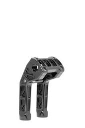 Khrome Werks Billet Risers 7" Std top clamp black 350130