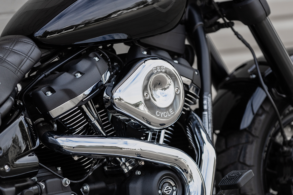 Air Cleaner Cover - Teardrop - Chrome - 1014-0290
