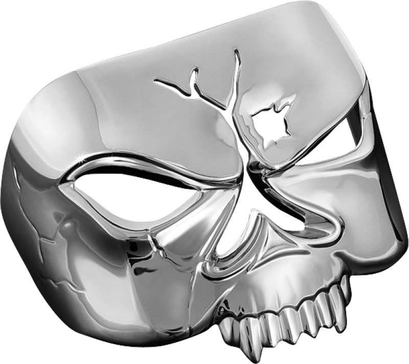 Kuryakyn 9009 Zombie Taillight Cover Chrome