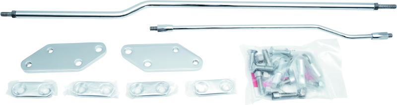 Kuryakyn 9049 03-08 Dyna Forward Control Extenders Chrome