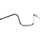 BILTWELL 0601-5646 6005-1057 1" Handlebar w/ TBW Plugs chumps - chrome