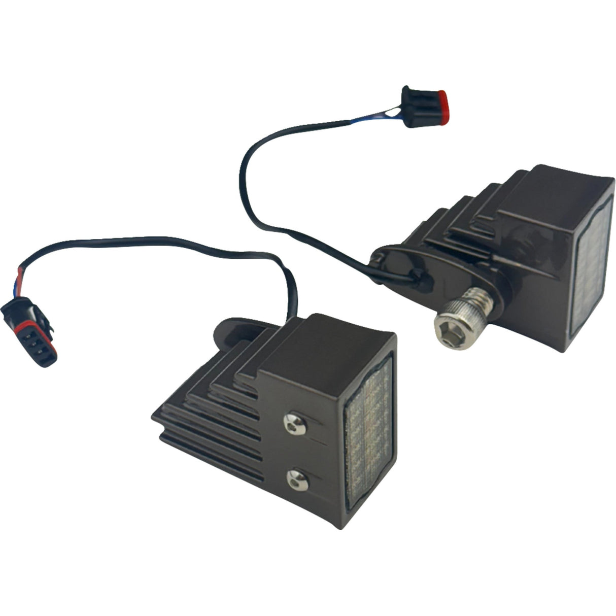 CUSTOM DYNAMICS 2020-2217 CD-LRST-FTS-D Performance LED Front Turn Signals - Dark Bronze