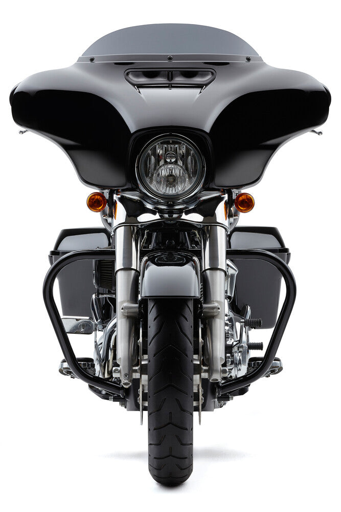 Cobra Freeway Bars Vbend 1.25" Black - 601-2113 For Harley Touring 2000-2026