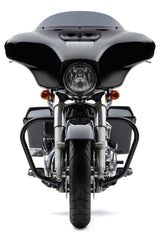 Cobra Freeway Bars Vbend 1.25" Black - 601-2113 For Harley Touring 2000-2026