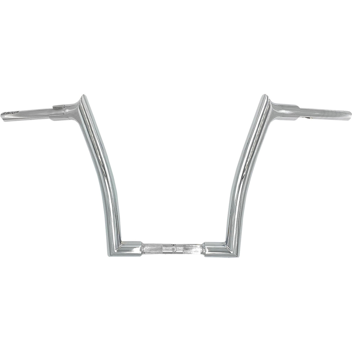 FAT Baggers INC. 1-1/2" EZ Install Pointed Top Handlebar 14" Chrome - 807014 For Harley Touring 2008-2016