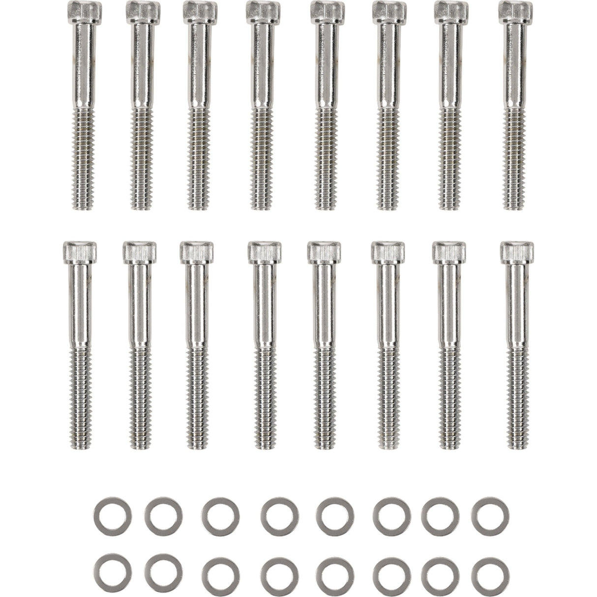 Drag Specialties Primary Cover Bolt Kit Knurled Chrome Sportster For Harley Sportster 2004-2021