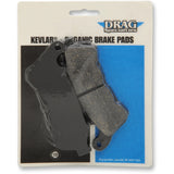 Drag Specialties Organic Harley Buell Brake Pads Sportster For Harley Sportster 2014-2022