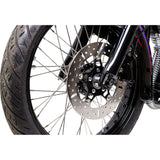 EBC FSD Series Stainless Steel Front Brake Rotor For Big Twins Black Carrier - FSD009BLK For Harley Motorcycles 1984-2005