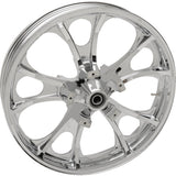 Coastal Moto Largo Precision Cast 3D Wheel — Largo 3D Front Dual Disc Without ABS Chrome 21x3.5 - 3D-LGO213CH For Harley Touring 2008-2026