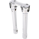 THRASHIN SUPPLY CO. 0602-1241 TSC-1010-3 Hole Shot Risers - 10" - Chrome
