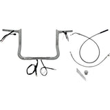 FAT Baggers INC. 1-1/4" EZ Install Pointed Top Handlebar 12" Chrome - 949012 For Harley Street Glide 2023-2026