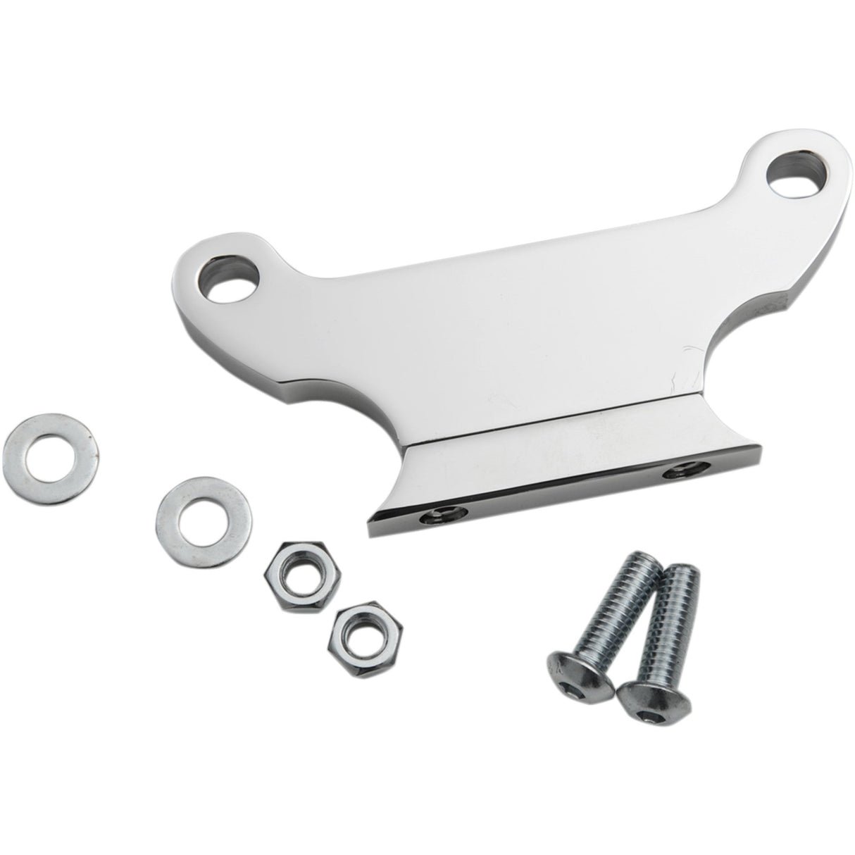 LA CHOPPERS 2210-0340 LA-7390-02 T-Bar Gauge Mount Kit - Chrome - 1.5" Diameter