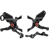 GILLES TOOLING 1623-0578 MUE2-BM05-B MUE2 Rearset black - bmw