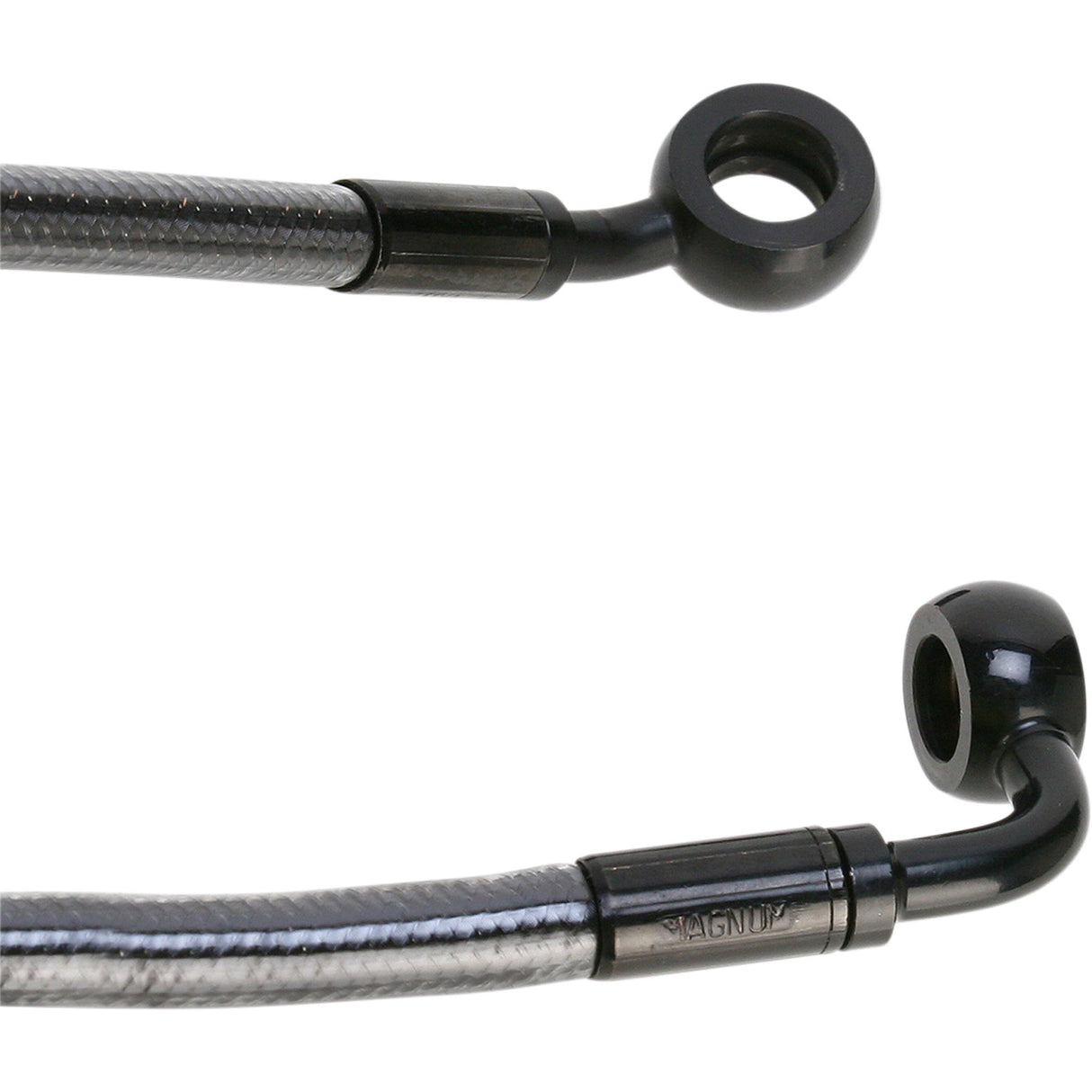 Magnum Shielding E-Z Align Series Brake Line - 46143SW For Harley Dyna 2013-2014