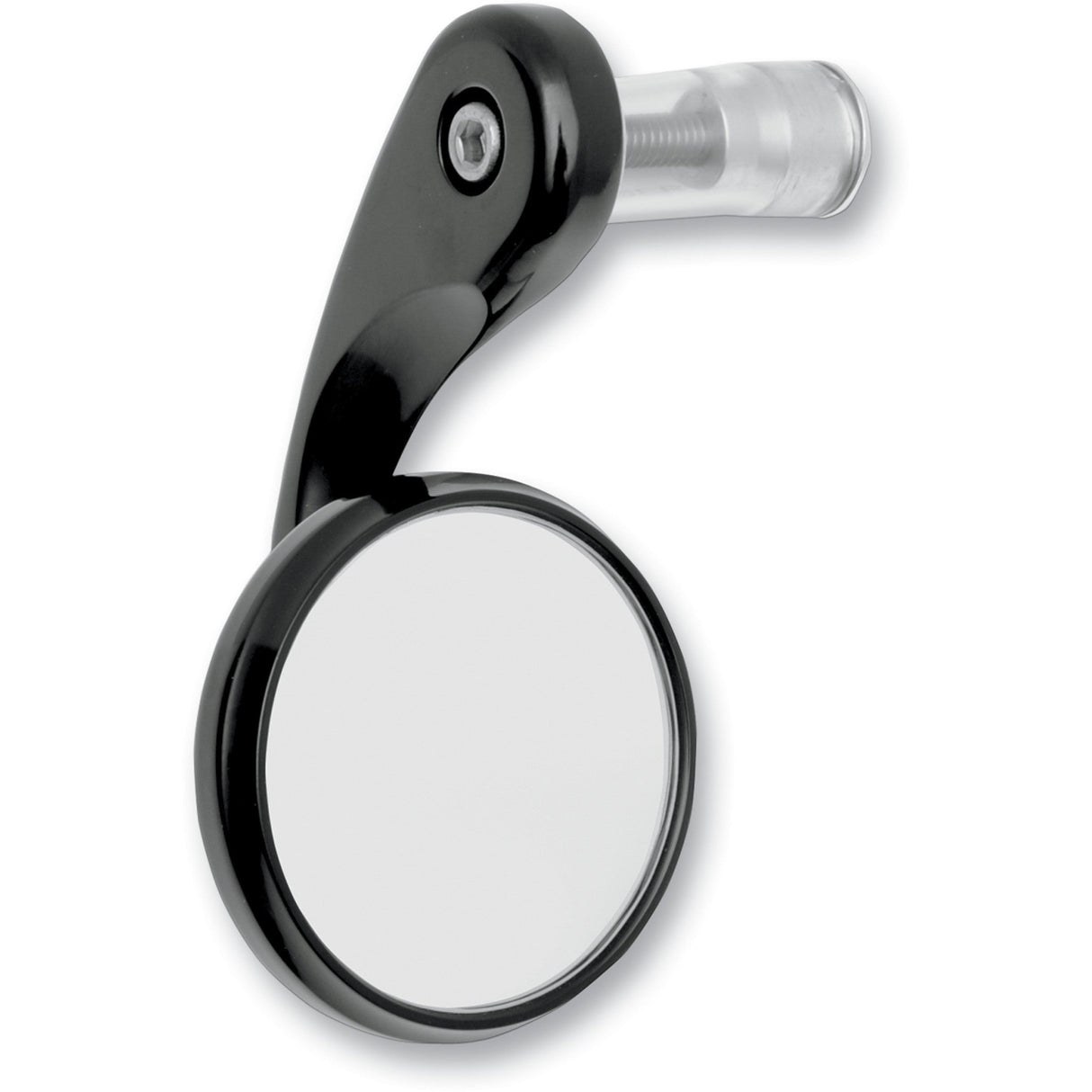 TODD'S CYCLE 0640-0430 BSML-2 Bar-End Shooter Mirror Bar-End Mirror - Black - Left