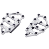 Arlen Ness MX Billet Floorboards Chrome - 06-895 For Harley Motorcycles 1980-2026