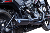 2-into-1 Qualifier Exhaust System - Race Only - Guardian Black - 1800-2685
