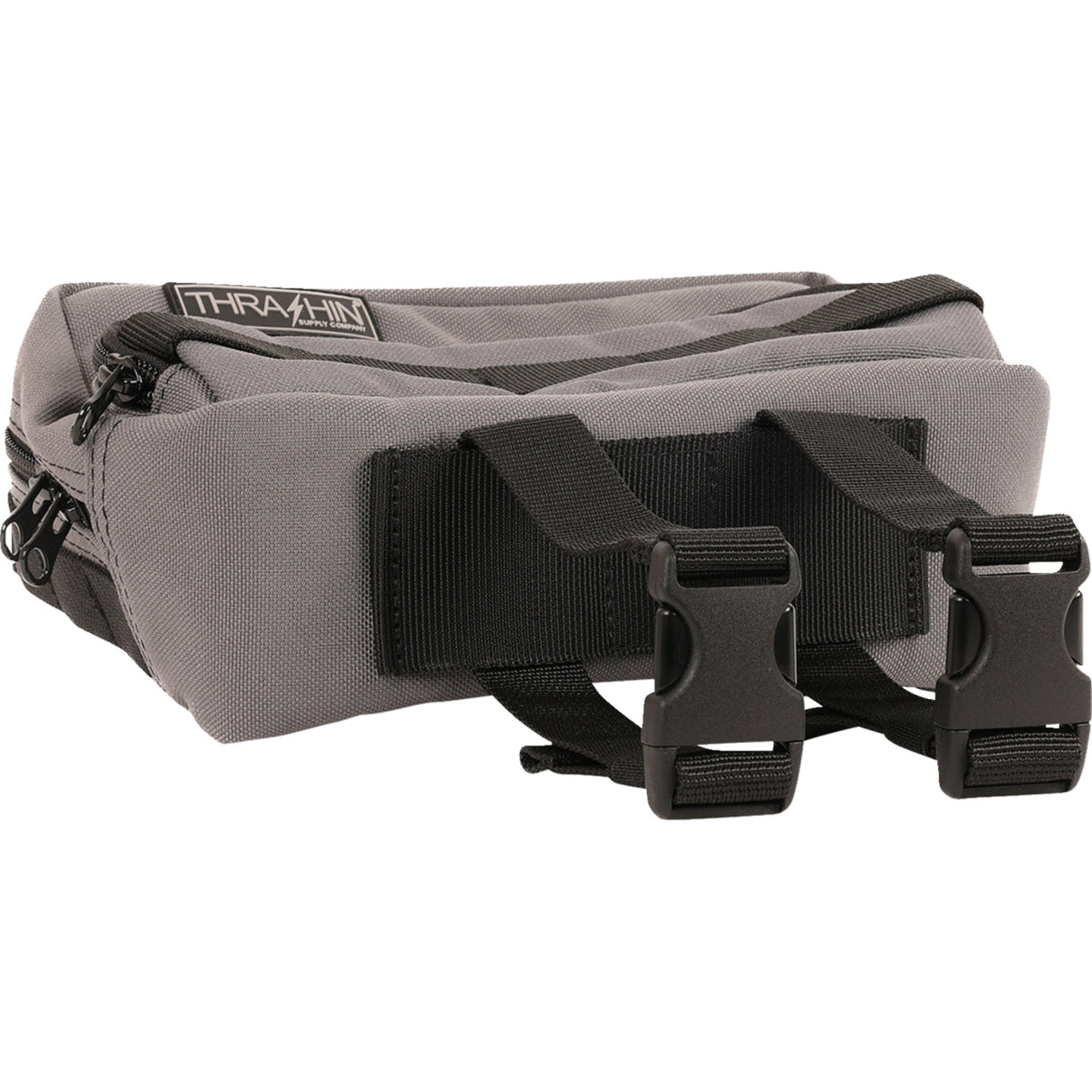 THRASHIN SUPPLY CO. 3510-0204 THB-0018 Handlebar Bag Plus - Gray
