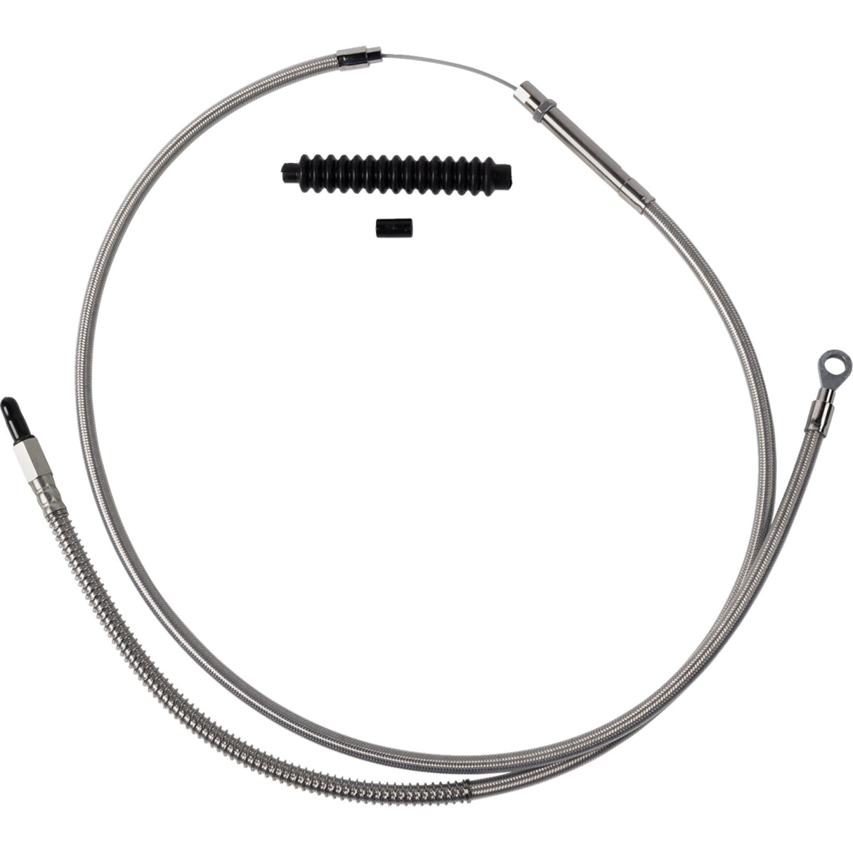 Barnett High-Efficiency Stainless Steel Clutch Cable For Harley-Davidson +6" - 102-30-10063-6 For Harley Softail 2018-2023