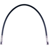 MAGNUM SHIELDING Universal XR Brake Line - Black w/ Chrome Fittings