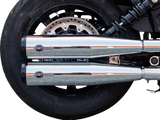 Grand National Slip-On Mufflers - Chrome - 50-State - 1811-4517
