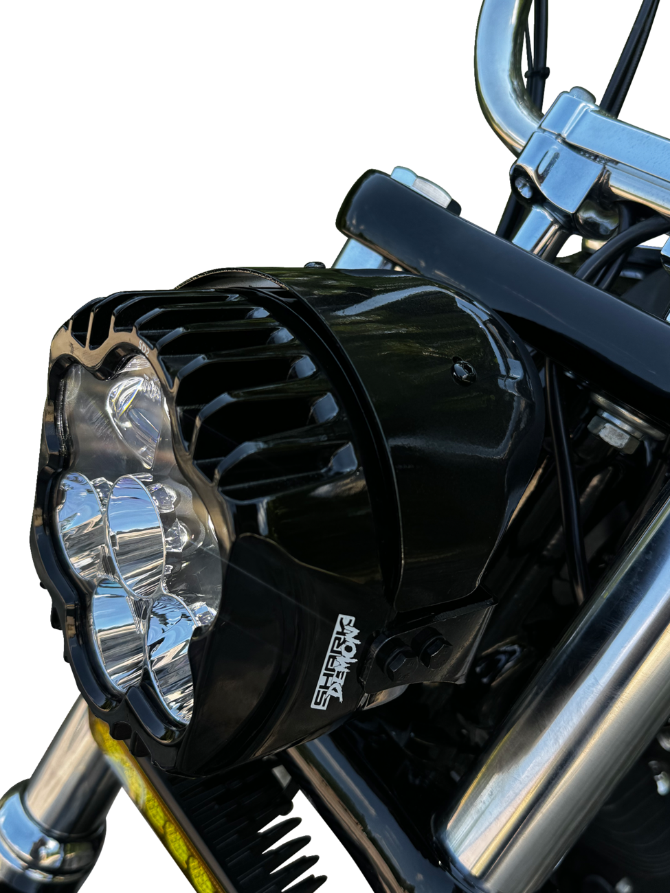 Shark Demon® Performance LED Pedestal Mount Headlight