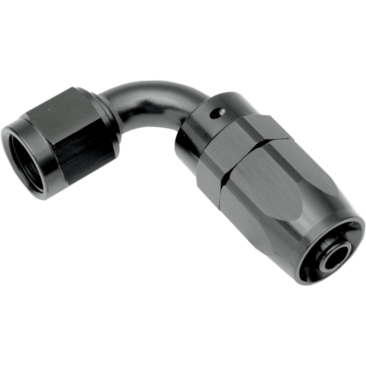 GOODRIDGE 0711-0202 P1136-9006BK Oil Line Fitting — Standard Oil Line Fitting - Black - 90°