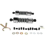 PROGRESSIVE SUSPENSION PS4204C 412-4204C 412 Series Cruiser Shocks — Standard Shocks - 412 Cruiser Series - Chrome - 11" - Standard