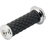 BILTWELL 0630-3187 6608-105-01 Alumicore Grips Grips - Alumicore - TBW - Chrome
