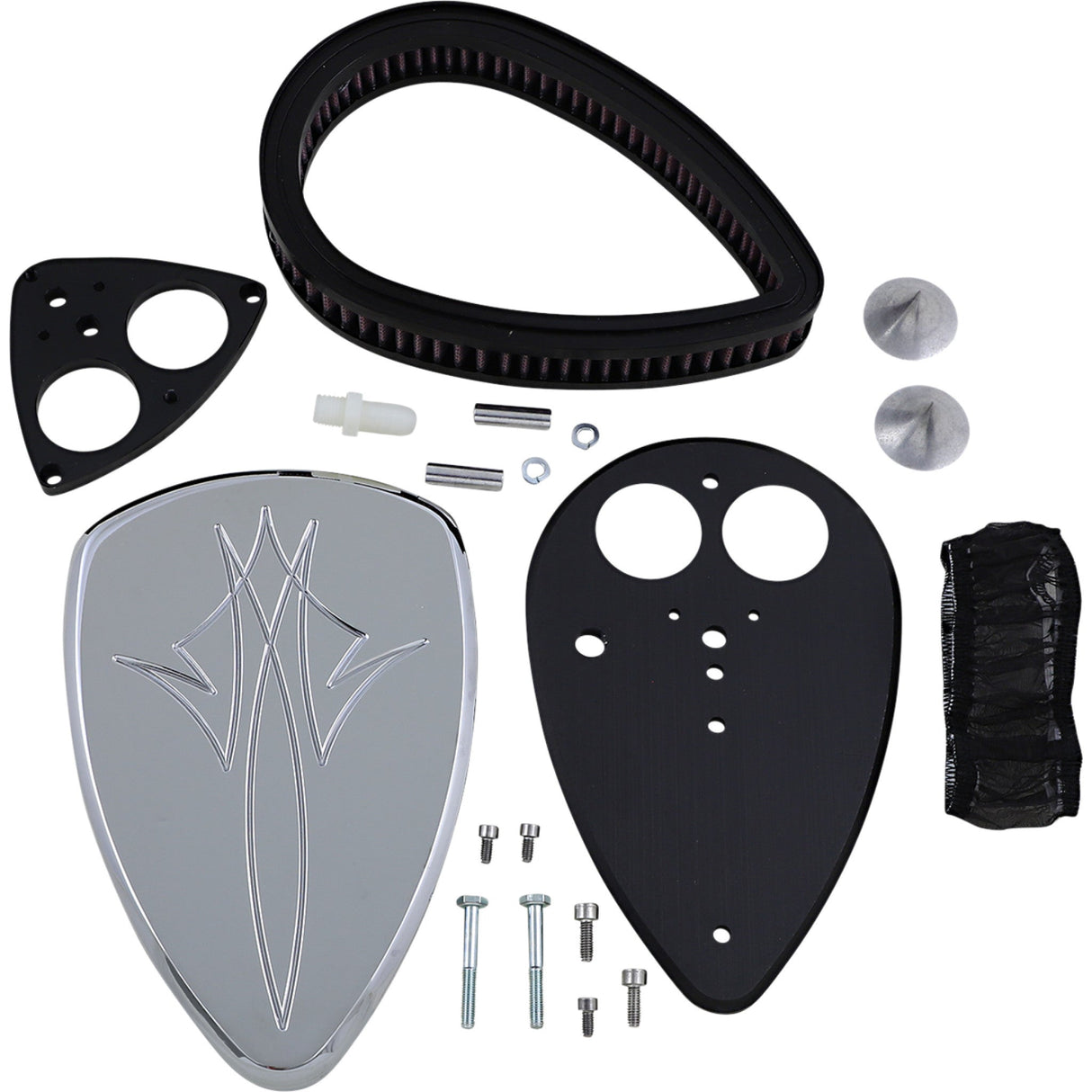 BARON 1010-0764 BA-2013-13 Big Air Kit pinstripe - chrome