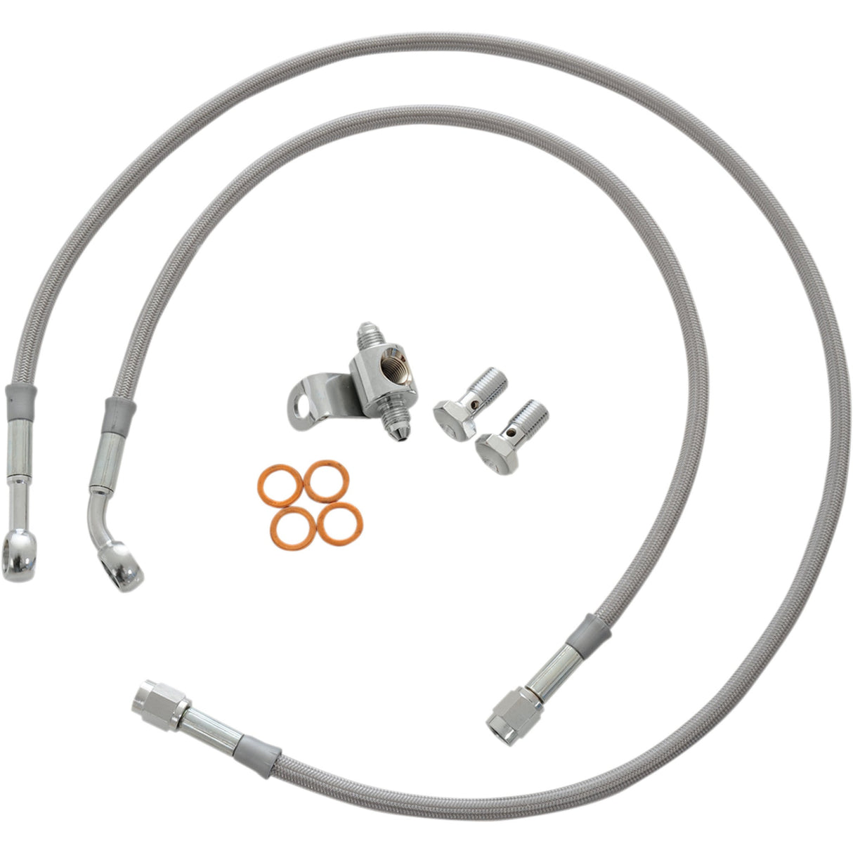 Goodridge OEM-Style Brake Line Kit Rear For Harley Softail 1987-1999